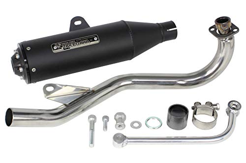 スペシャルパーツ武川 トラッカーマフラー ブラック モンキー125(JB02) Amazon | スペシャルパーツ武川 トラッカーマフラー ブラック モンキー